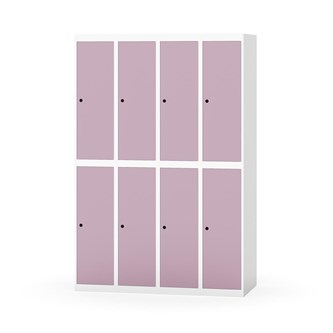 Novis garderobeskab lige topplade 2:4 B120 cm