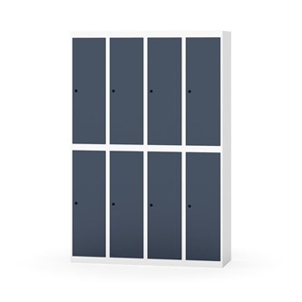 Novis garderobeskab lige topplade 2:4 B120 cm