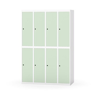 Novis garderobeskab lige topplade 2:4 B120 cm