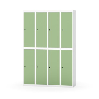 Novis garderobeskab lige topplade 2:4 B120 cm