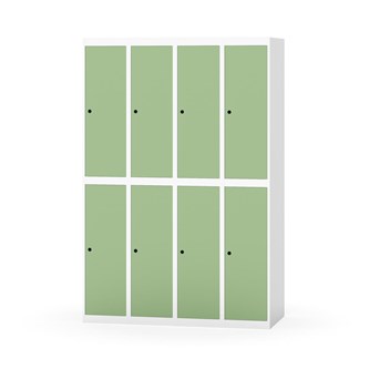 Novis garderobeskab lige topplade 2:4 B120 cm