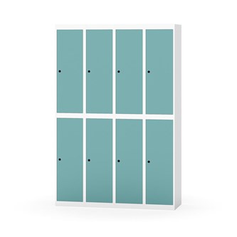 Novis garderobeskab lige topplade 2:4 B120 cm