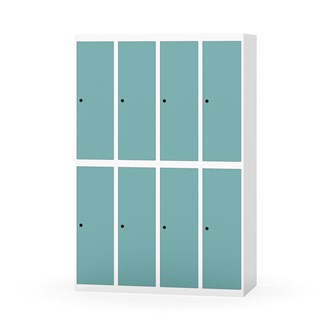 Novis garderobeskab lige topplade 2:4 B120 cm