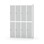 Novis garderobeskab lige topplade 2:4 B120 cm