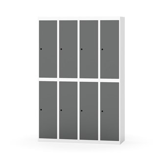Novis garderobeskab lige topplade 2:4 B120 cm