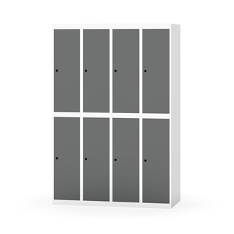 Novis garderobeskab lige topplade 2:4 B120 cm