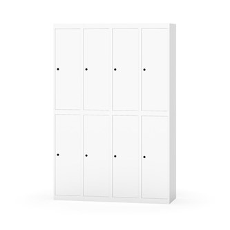 Novis garderobeskab lige topplade 2:4 B120 cm