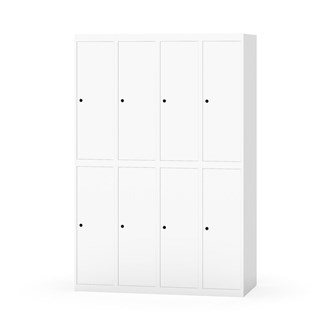 Novis garderobeskab lige topplade 2:4 B120 cm