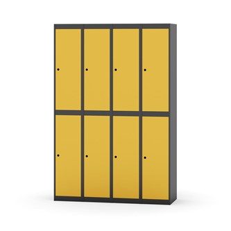 Novis garderobeskab lige topplade 2:4 B120 cm