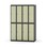 Novis garderobeskab lige topplade 2:4 B120 cm