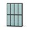 Novis garderobeskab lige topplade 2:4 B120 cm