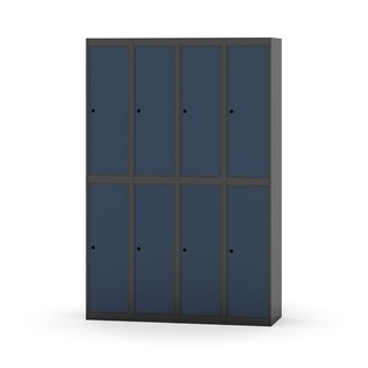 Novis garderobeskab lige topplade 2:4 B120 cm