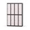 Novis garderobeskab lige topplade 2:4 B120 cm
