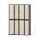 Novis garderobeskab lige topplade 2:4 B120 cm