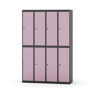 Novis garderobeskab lige topplade 2:4 B120 cm