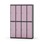 Novis garderobeskab lige topplade 2:4 B120 cm