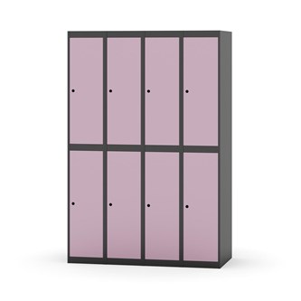 Novis garderobeskab lige topplade 2:4 B120 cm