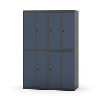 Novis garderobeskab lige topplade 2:4 B120 cm