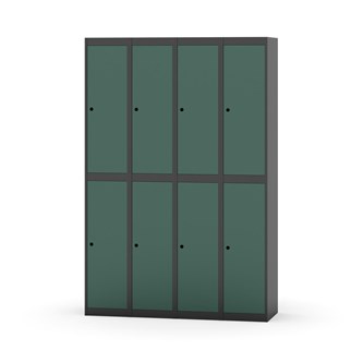 Novis garderobeskab lige topplade 2:4 B120 cm