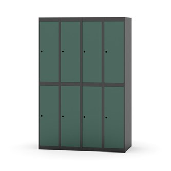 Novis garderobeskab lige topplade 2:4 B120 cm
