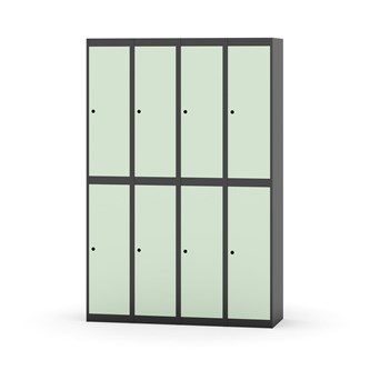 Novis garderobeskab lige topplade 2:4 B120 cm