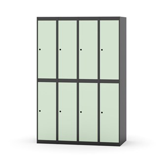 Novis garderobeskab lige topplade 2:4 B120 cm