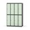Novis garderobeskab lige topplade 2:4 B120 cm