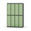 Novis garderobeskab lige topplade 2:4 B120 cm