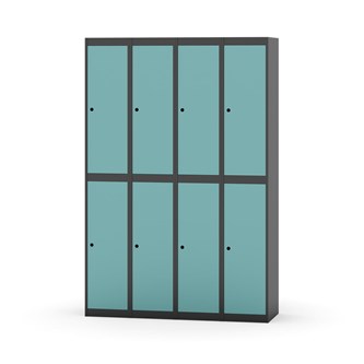 Novis garderobeskab lige topplade 2:4 B120 cm