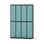 Novis garderobeskab lige topplade 2:4 B120 cm