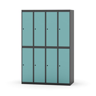Novis garderobeskab lige topplade 2:4 B120 cm