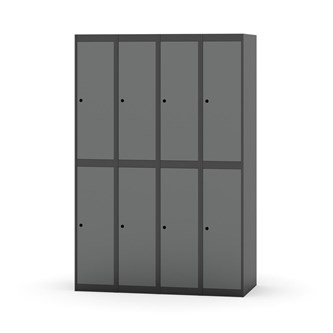 Novis garderobeskab lige topplade 2:4 B120 cm