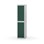 Novis garderobeskab lige topplade 2:1 B40 cm