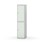 Novis garderobeskab lige topplade 2:1 B40 cm