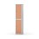 Novis garderobeskab lige topplade 2:1 B40 cm