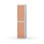 Novis garderobeskab lige topplade 2:1 B40 cm