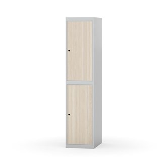 Novis garderobeskab lige topplade 2:1 B40 cm