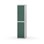 Novis garderobeskab lige topplade 2:1 B40 cm