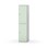 Novis garderobeskab lige topplade 2:1 B40 cm
