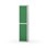 Novis garderobeskab lige topplade 2:1 B40 cm