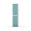 Novis garderobeskab lige topplade 2:1 B40 cm