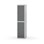 Novis garderobeskab lige topplade 2:1 B40 cm
