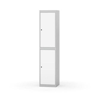 Novis garderobeskab lige topplade 2:1 B40 cm