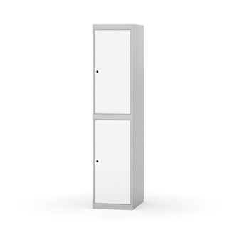 Novis garderobeskab lige topplade 2:1 B40 cm