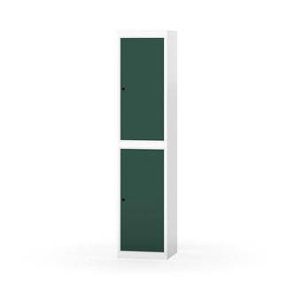 Novis garderobeskab lige topplade 2:1 B40 cm