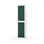 Novis garderobeskab lige topplade 2:1 B40 cm