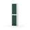 Novis garderobeskab lige topplade 2:1 B40 cm