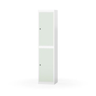 Novis garderobeskab lige topplade 2:1 B40 cm