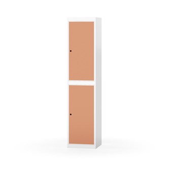 Novis garderobeskab lige topplade 2:1 B40 cm