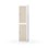 Novis garderobeskab lige topplade 2:1 B40 cm
